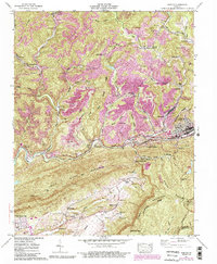 Download a high-resolution, GPS-compatible USGS topo map for Norton, VA (1992 edition)