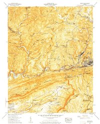Download a high-resolution, GPS-compatible USGS topo map for Norton, VA (1959 edition)