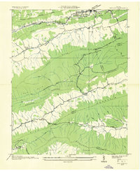 1935 Map of Nye Cove