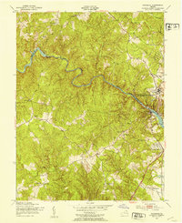 Download a high-resolution, GPS-compatible USGS topo map for Occoquan, VA (1953 edition)