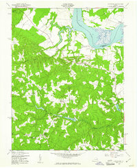 Download a high-resolution, GPS-compatible USGS topo map for Occupacia, VA (1961 edition)