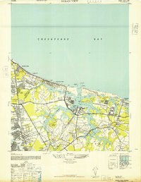preview thumbnail of historical topo map of Virginia, United States in 1948