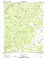Download a high-resolution, GPS-compatible USGS topo map for Old Rag Mountain, VA (1991 edition)