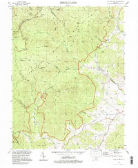 Download a high-resolution, GPS-compatible USGS topo map for Old Rag Mountain, VA (1997 edition)