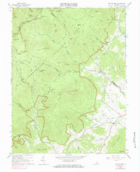 Download a high-resolution, GPS-compatible USGS topo map for Old Rag Mtn, VA (1984 edition)