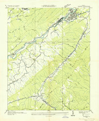 1935 Map of Olinger
