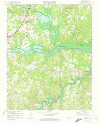 Download a high-resolution, GPS-compatible USGS topo map for Omega, VA (1972 edition)