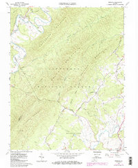 Download a high-resolution, GPS-compatible USGS topo map for Oriskany, VA (1986 edition)