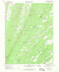 Download a high-resolution, GPS-compatible USGS topo map for Orkney Springs, VA (1969 edition)