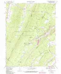Download a high-resolution, GPS-compatible USGS topo map for Orkney Springs, VA (1987 edition)