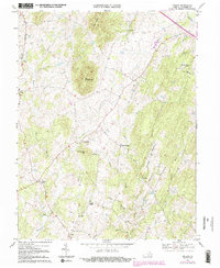 Download a high-resolution, GPS-compatible USGS topo map for Orlean, VA (1988 edition)