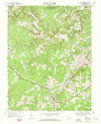 Download a high-resolution, GPS-compatible USGS topo map for Pamplin, VA (1972 edition)
