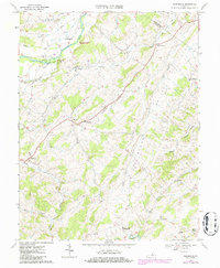 Download a high-resolution, GPS-compatible USGS topo map for Parnassus, VA (1986 edition)