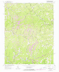 preview thumbnail of historical topo map of Buchanan County, VA in 1964