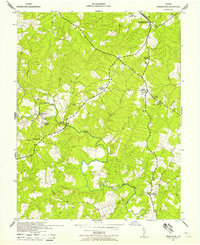 Download a high-resolution, GPS-compatible USGS topo map for Pendleton, VA (1958 edition)