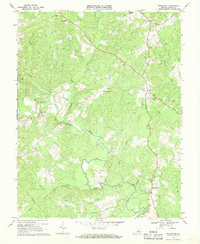 Download a high-resolution, GPS-compatible USGS topo map for Pendleton, VA (1970 edition)