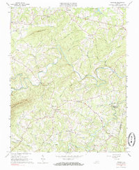 Download a high-resolution, GPS-compatible USGS topo map for Penhook, VA (1985 edition)