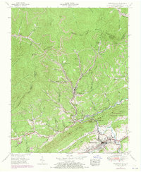 Download a high-resolution, GPS-compatible USGS topo map for Pennington Gap, VA (1970 edition)