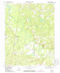 Download a high-resolution, GPS-compatible USGS topo map for Penola, VA (1986 edition)