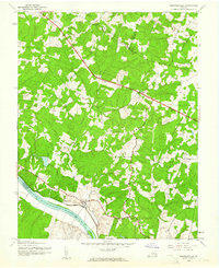 Download a high-resolution, GPS-compatible USGS topo map for Perkinsville, VA (1961 edition)