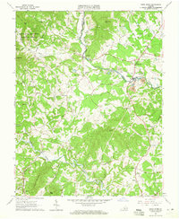 Download a high-resolution, GPS-compatible USGS topo map for Piney River, VA (1965 edition)