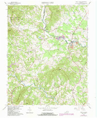 Download a high-resolution, GPS-compatible USGS topo map for Piney River, VA (1984 edition)