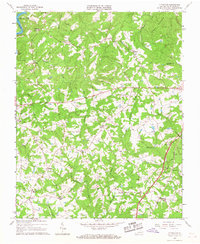 Download a high-resolution, GPS-compatible USGS topo map for Pittsville, VA (1967 edition)