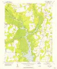 1954 Map of Pleasant Ridge, 1956 Print
