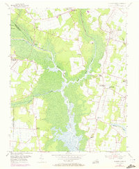 Download a high-resolution, GPS-compatible USGS topo map for Pleasant Ridge, VA (1972 edition)