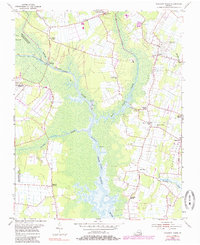 Download a high-resolution, GPS-compatible USGS topo map for Pleasant Ridge, VA (1984 edition)