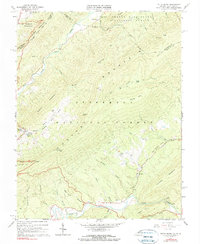 Download a high-resolution, GPS-compatible USGS topo map for Potts Creek, VA (1990 edition)