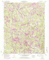 Download a high-resolution, GPS-compatible USGS topo map for Pound, VA (1984 edition)