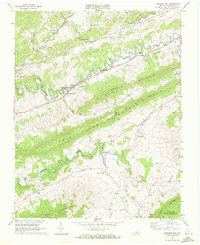 Download a high-resolution, GPS-compatible USGS topo map for Pounding Mill, VA (1972 edition)