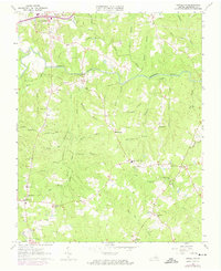 Download a high-resolution, GPS-compatible USGS topo map for Powellton, VA (1974 edition)