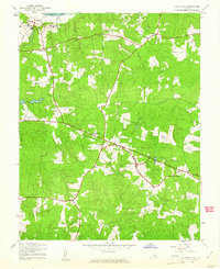 Download a high-resolution, GPS-compatible USGS topo map for Powhatan, VA (1961 edition)