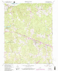Download a high-resolution, GPS-compatible USGS topo map for Powhatan, VA (1987 edition)