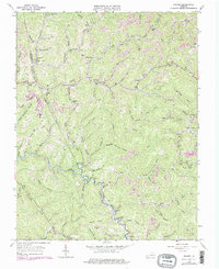 preview thumbnail of historical topo map of Buchanan County, VA in 1963