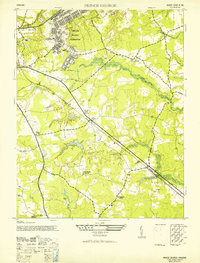 Download a high-resolution, GPS-compatible USGS topo map for Prince George, VA (1952 edition)