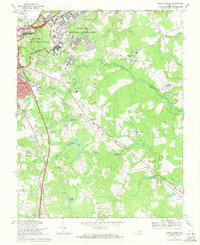 Download a high-resolution, GPS-compatible USGS topo map for Prince George, VA (1971 edition)