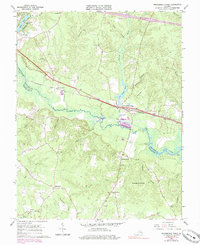Download a high-resolution, GPS-compatible USGS topo map for Providence Forge, VA (1984 edition)