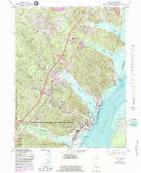 Download a high-resolution, GPS-compatible USGS topo map for Quantico, VA (1983 edition)