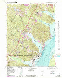 Download a high-resolution, GPS-compatible USGS topo map for Quantico, VA (1988 edition)