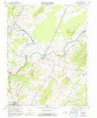 Download a high-resolution, GPS-compatible USGS topo map for Rapidan, VA (1992 edition)