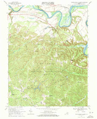 Download a high-resolution, GPS-compatible USGS topo map for Rappahannock Academy, VA (1971 edition)
