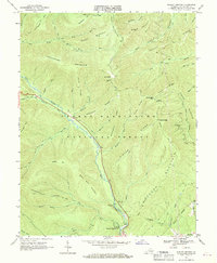 Download a high-resolution, GPS-compatible USGS topo map for Rawley Springs, VA (1969 edition)