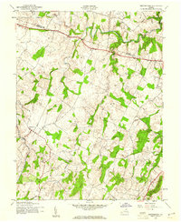 Download a high-resolution, GPS-compatible USGS topo map for Rectortown, VA (1961 edition)