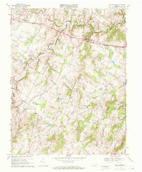 Download a high-resolution, GPS-compatible USGS topo map for Rectortown, VA (1972 edition)