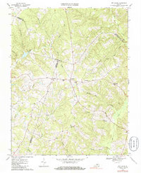 Download a high-resolution, GPS-compatible USGS topo map for Red House, VA (1986 edition)