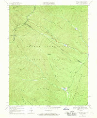 Download a high-resolution, GPS-compatible USGS topo map for Reddish Knob, VA (1969 edition)