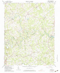 Download a high-resolution, GPS-compatible USGS topo map for Redwood, VA (1983 edition)